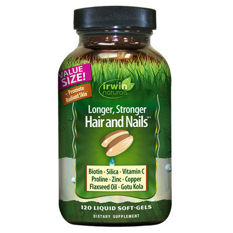 Applied Nutrition, Longer Stronger Hair And Nails, 120 Softgels Applied Nutrition
