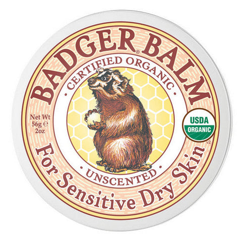 Badger Balm, Badger Balm Unscented, 56 Grams Badger Balm