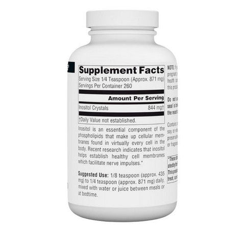 Source Naturals, Inositol, Crystals 8 Oz