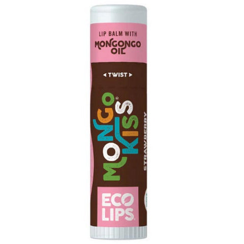 Mongo Kiss Strawberry Lavender Lip Balm 0.25 Oz by Eco Lips