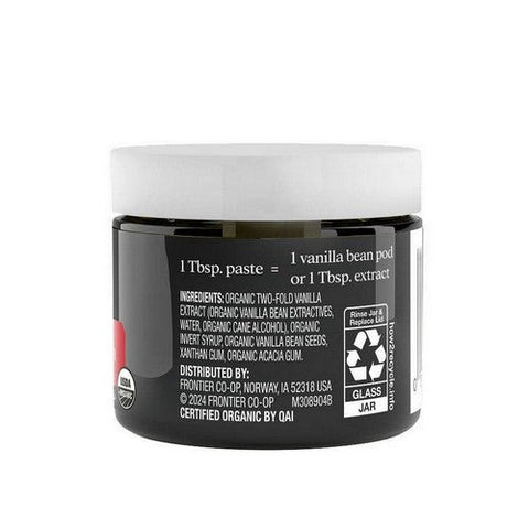 Simply Organic, Organic Vanilla Bean Paste, 2 Oz