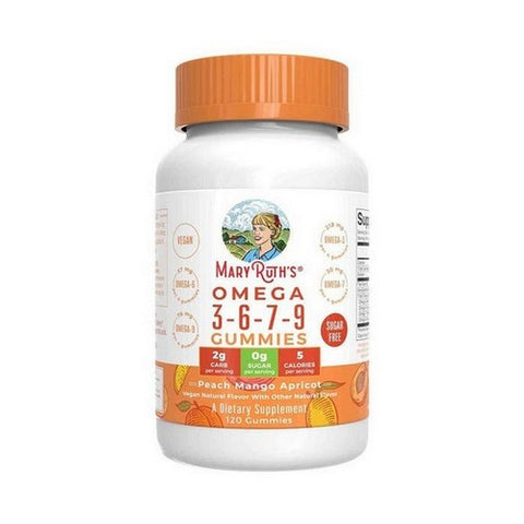 Omega 3-6-7-9 Gummies 120 Count by MaryRuth's