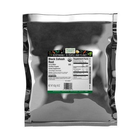 Frontier Coop, Organic Black Cohosh Root Cut & Sifted, 1 Lb