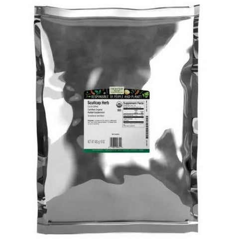 Frontier Coop, Organic Scullcap Herb Cut & Sifted, 1 Lb Frontier Coop