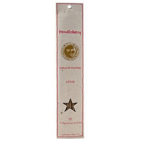 Pondicherry Natural Incense, Lots Incense Sticks, 15 Count Pondicherry Natural Incense