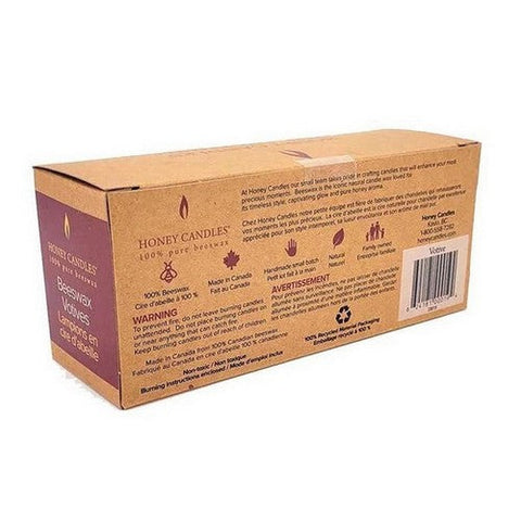 Honey Candle Co., Beeswax Votives, 3 Count