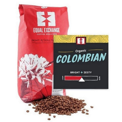 Equal Exchange, Organic Colombian Whole Bean Coffee, 5 Lb Equal Exchange