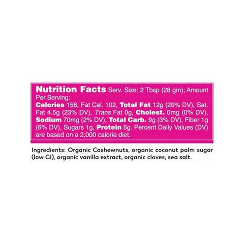 Karmalize.Me, Organic Cashew Butter, 6 Oz