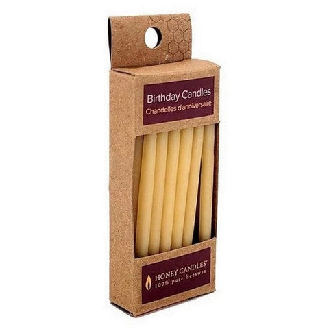 Honey Candle Co., Party Beeswax Natural Candles, 20 Count