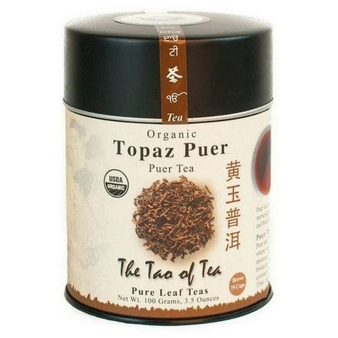 The Tao Of Tea, Organic Puer Tea Topaz Puer, 3.5 Oz The Tao Of Tea