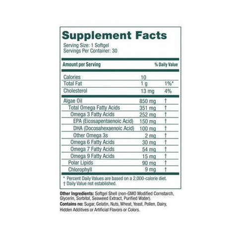 iwi, Made From Algae Omega-3 Epa Plus Dha, 30 Count
