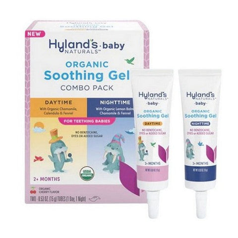 Hylands, Organic Soothing Gel Day Night Combo, 1.6 Oz Hylands