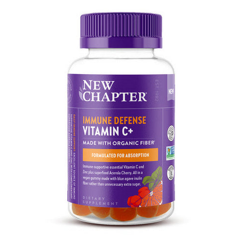 New Chapter, Immune Defense Vitamin C Plus, 60 Gummies New Chapter