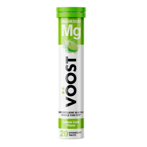 Voost, Magnesium Drink Lemon Lime, 20 Count
