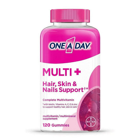 One-A-Day, Multi Plus Hair Skin And Nails Support, 120 Each One-A-Day