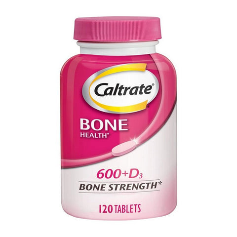 Caltrate, 600 Plus D3 Bone Strength, 120 Tabs Caltrate