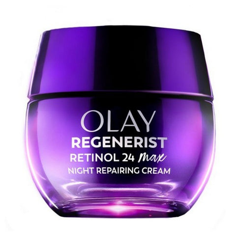Olay, Retinol 24 Max Night Face Moisturizer for Dull Skin, 1.7 Oz