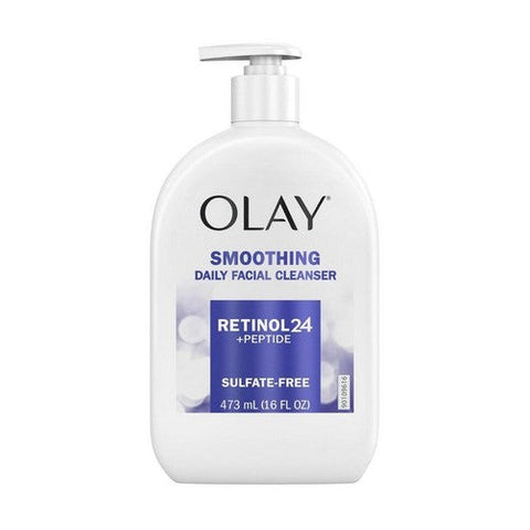 Olay, Smoothing Daily Facial Cleanser, 16 Oz