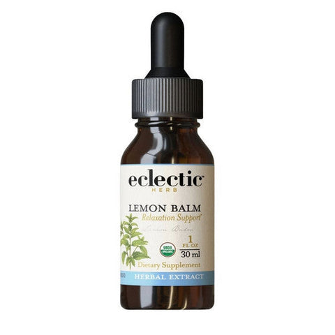 Eclectic Herb, Lemon Balm Extract, 1 Oz Eclectic Herb