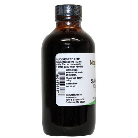 Naturverse, Sambucus Elderberry Syrup Alcohol-Free, 4 Oz Naturverse