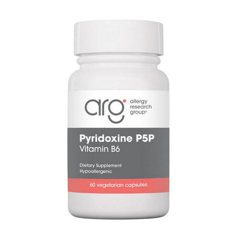 Nutricology/ Allergy Research Group, Pyridoxine P5P Vitamin B6, 60 Veg Caps Nutricology/ Allergy Research Group