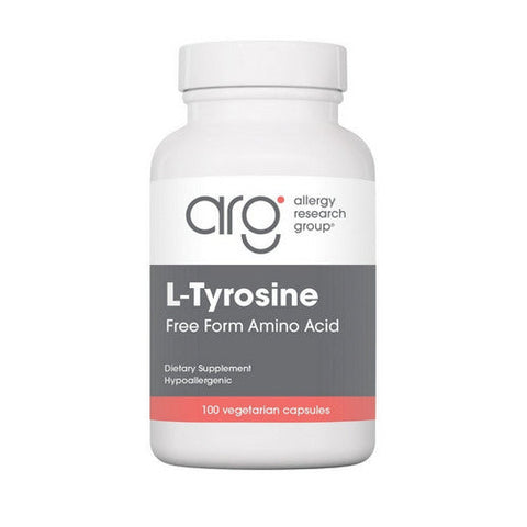 Nutricology/ Allergy Research Group, L-Tyrosine, 500 mg, 100 Veg Caps Nutricology/ Allergy Research Group