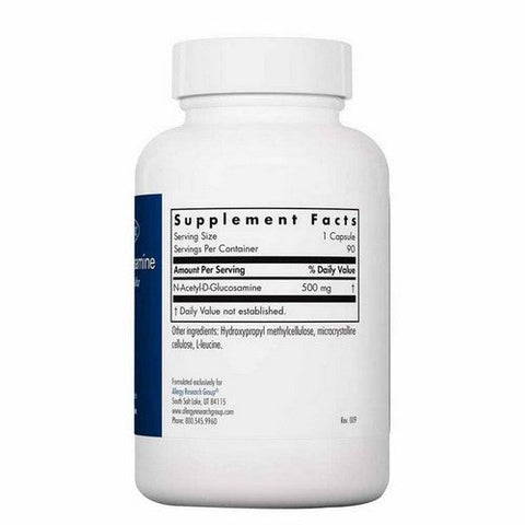 Nutricology/ Allergy Research Group, N-Acetyl Glucosamine Vegan And Non-Sulfur, 90 Veg Caps Nutricology/ Allergy Research Group
