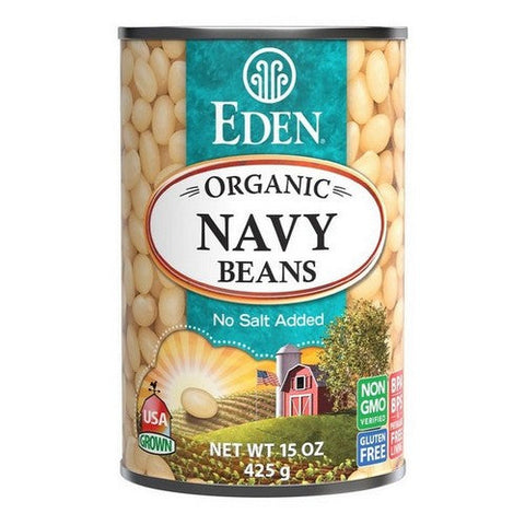 Eden Foods, Organic Navy Beans, 15 Oz (Case Of 12)