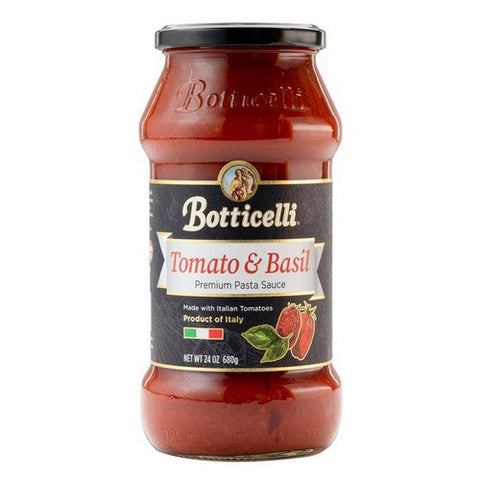 Botticelli Foods Llc, Tomato And Basil Pasta Sauce, 24 Oz (Case Of 6) Botticelli Foods Llc