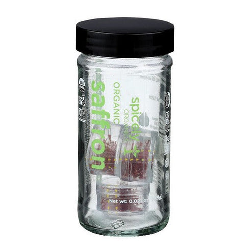 Spicely Organics, Organic Saffron, 0.021 Oz (Case Of 3) Spicely Organics