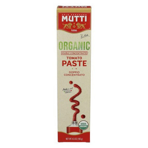Mutti, Organic Double Concentrated Tomato Paste, 6.5 Oz (Case Of 12) Mutti