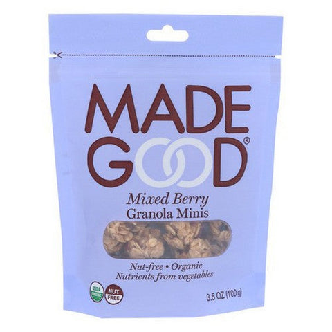 Madegood, Organic Granola Minis Mixed Berry, 3.5 Oz (Case Of 6) Madegood