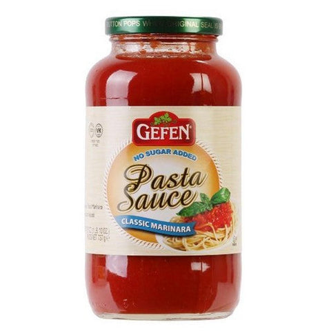 Gefen, No Sugar Added Marinara Sauce, 24 Oz (Case Of 12) Gefen
