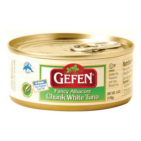 Gefen, Chunk White Tuna Diet, 6 Oz (Case Of 48) Gefen