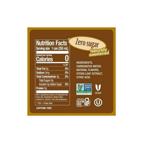 Zevia, Creamy Root Beer Zero Calorie Soda, 72 Oz (Case Of 4) Zevia