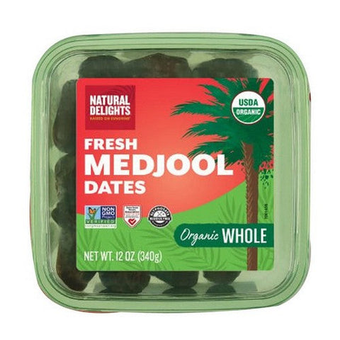 Bard Valley, Organic Fresh Medjool Dates, 12 Oz(Case Of 12) Bard Valley