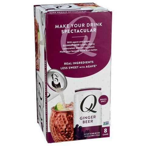 Q Tonic, Ginger Beer Mixer, 60 Oz(Case Of 3) Q Tonic