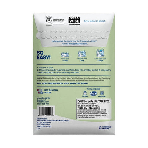 Tru Earth, Detergent Laundry No Scent, 32 Count(Case Of 12)