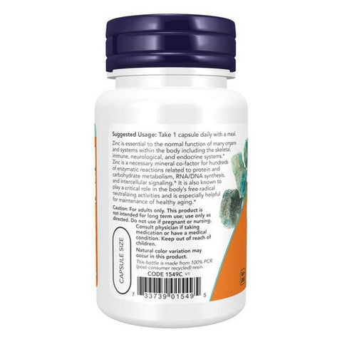 Now Foods, Zinc Picolinate, 50 mg, 30 VegCaps Now Foods