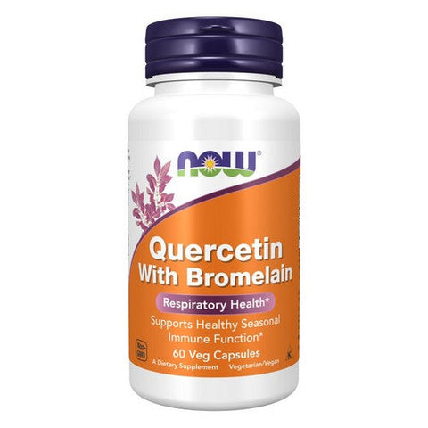 Now Foods, Quercetin with Bromelain, 60 VegCaps Now Foods