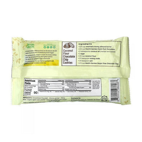 Health Garden, Allulose Monk Fruit Chocolate Chips, 8 Oz