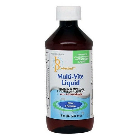 B Protected, Multi Vite Liquid, 8 Oz B Protected