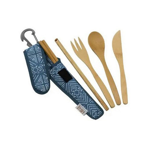To-Go Ware, Premium Utensil Shibori Moon Print, 1 Count