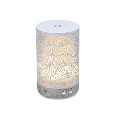 Serene House, Shell Grey 90 Metal Ultrasonic Diffuser, 1 Count Serene House