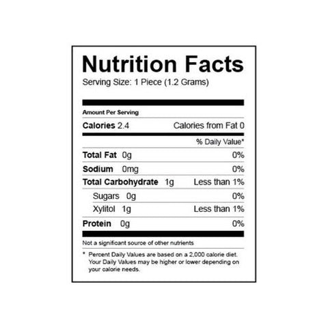 Xlear Inc, Xylitol Spearmint Gummies, 55 Count
