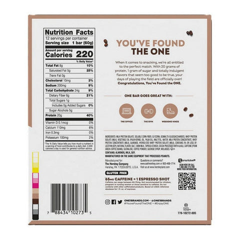 Pure Protein, One Coffee Shop Vanilla Latte, 12 Count Pure Protein