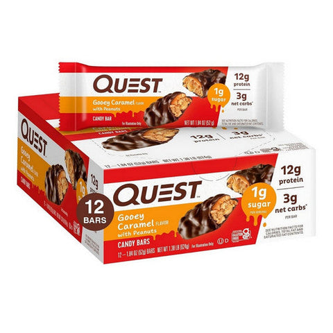 Pure Protein, Quest Nutrition Gooey Caramel Candy Bites, 8 Count Pure Protein
