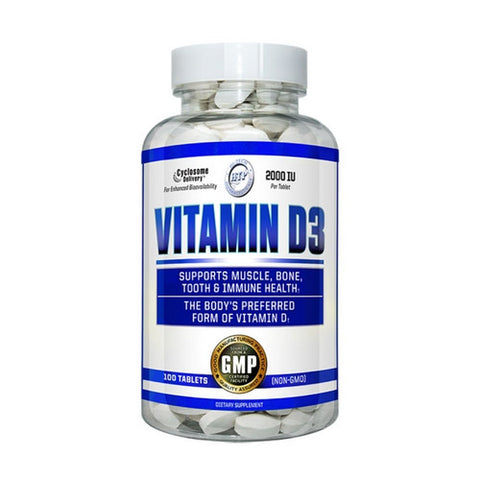 HI-TECH PHARMACEUTICALS, Vitamin D3, 100 Tabs HI-TECH PHARMACEUTICALS