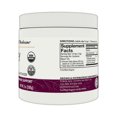 Host Defense, Turkey Tail Powder, 7 Oz Host Defense