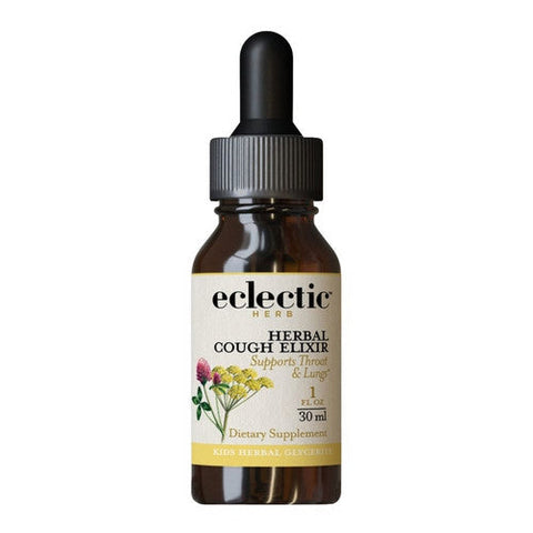 Eclectic Herb, Herbal Cough Elixir Blackcherry Kid, 1 OZ